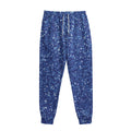 Blue (NOT Real) Glitter Print Sweatpants
