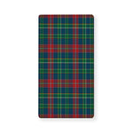 Blue Green And Red Scottish Plaid Print Baby Crib Sheet