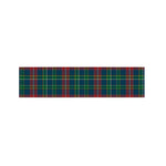 Blue Green And Red Scottish Plaid Print Bed Runner