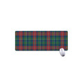 Blue Green And Red Scottish Plaid Print Extended Mouse Pad