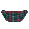 Blue Green And Red Scottish Plaid Print Fanny Pack