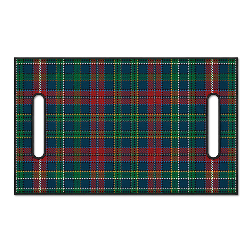 Blue Green And Red Scottish Plaid Print Golf Cart Seat Cover