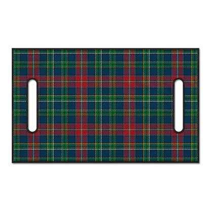 Blue Green And Red Scottish Plaid Print Golf Cart Seat Cover
