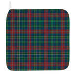 Blue Green And Red Scottish Plaid Print Hand Towel