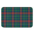 Blue Green And Red Scottish Plaid Print Indoor Door Mat