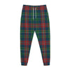 Blue Green And Red Scottish Plaid Print Jogger Pants
