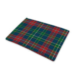 Blue Green And Red Scottish Plaid Print Pet Cooling Mat Cover