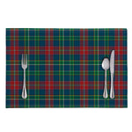 Blue Green And Red Scottish Plaid Print Placemat