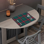 Blue Green And Red Scottish Plaid Print Placemat