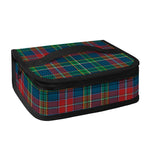 Blue Green And Red Scottish Plaid Print Small Lunch Bag