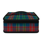 Blue Green And Red Scottish Plaid Print Small Lunch Bag