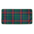 Blue Green And Red Scottish Plaid Print Towel
