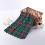 Blue Green And Red Scottish Plaid Print Towel
