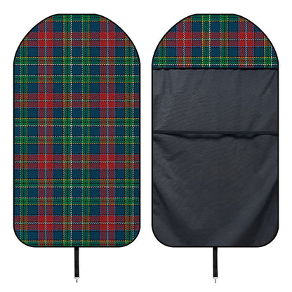 Blue Green And Red Scottish Plaid Print Waterproof Car Seat Cover