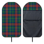 Blue Green And Red Scottish Plaid Print Waterproof Car Seat Cover