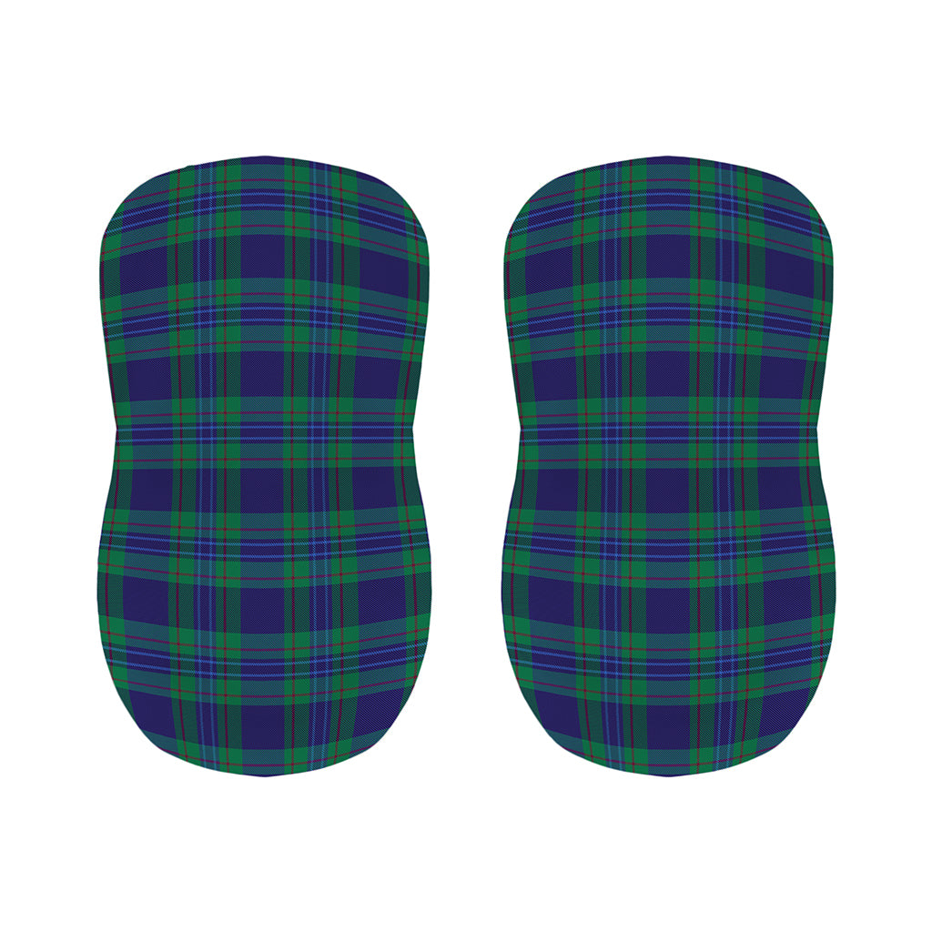 Blue Green And Red Tartan Pattern Print Bar Stool Covers