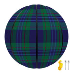 Blue Green And Red Tartan Pattern Print Basketball