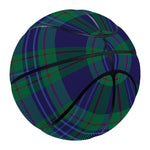 Blue Green And Red Tartan Pattern Print Basketball
