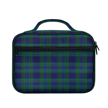 Blue Green And Red Tartan Pattern Print Briefcase Bible Bag