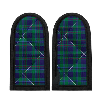 Blue Green And Red Tartan Pattern Print Skillet Handle Cover