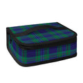 Blue Green And Red Tartan Pattern Print Small Lunch Bag