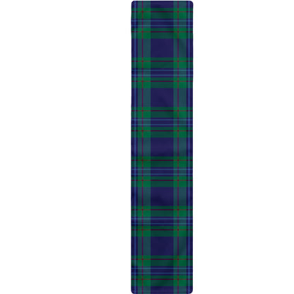 Blue Green And Red Tartan Pattern Print Table Runner