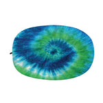 Blue Green And White Tie Dye Print Car Side Mirror Covers