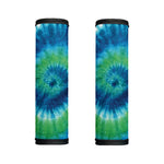 Blue Green And White Tie Dye Print Handle Covers