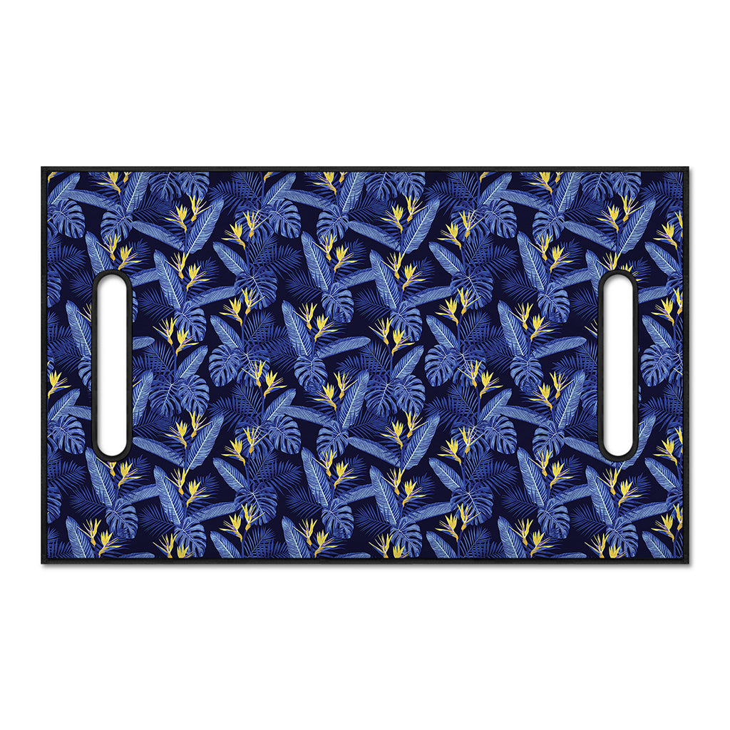 Blue Hawaiian Tropical Pattern Print Golf Cart Seat Cover