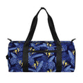 Blue Hawaiian Tropical Pattern Print Gym Bag
