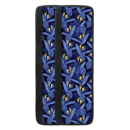 Blue Hawaiian Tropical Pattern Print Refrigerator Handle Covers