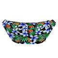 Blue Hawaiian Wildflowers Pattern Print Fanny Pack