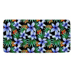 Blue Hawaiian Wildflowers Pattern Print Towel
