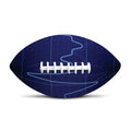 Blue Heartbeat Print Rugby Ball