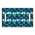 Blue Hibiscus Palm Tree Pattern Print Golf Cart Seat Cover