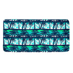 Blue Hibiscus Palm Tree Pattern Print Towel