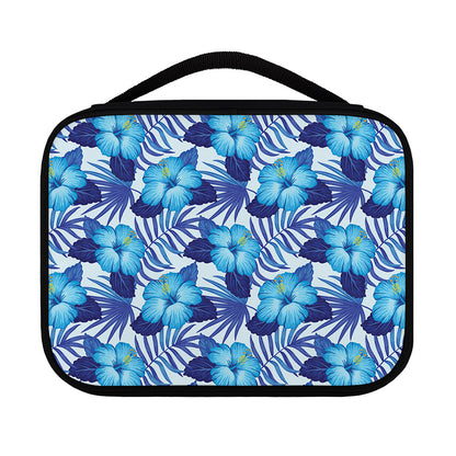 Blue Hibiscus Tropical Pattern Print Classic Bible Case