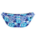 Blue Hibiscus Tropical Pattern Print Fanny Pack