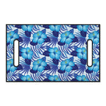 Blue Hibiscus Tropical Pattern Print Golf Cart Seat Cover