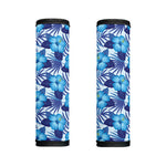 Blue Hibiscus Tropical Pattern Print Handle Covers