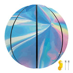 Blue Holographic Print Basketball
