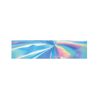Blue Holographic Print Bed Runner