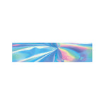Blue Holographic Print Bed Runner