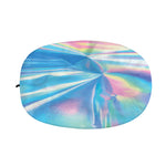 Blue Holographic Print Car Side Mirror Covers