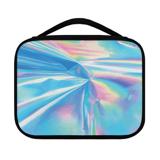 Blue Holographic Print Classic Bible Case