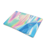 Blue Holographic Print Pet Cooling Mat Cover