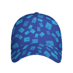 Blue Holy Bible Pattern Print Baseball Cap