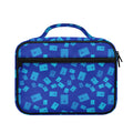 Blue Holy Bible Pattern Print Briefcase Bible Bag