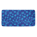 Blue Holy Bible Pattern Print Towel