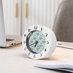 Blue Indian Dream Catcher Pattern Print Alarm Clock